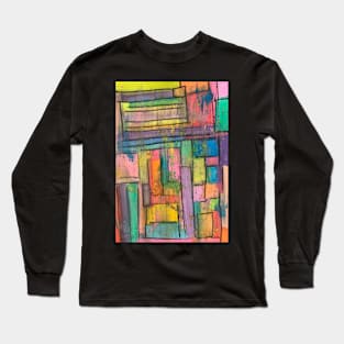 Color Block Long Sleeve T-Shirt